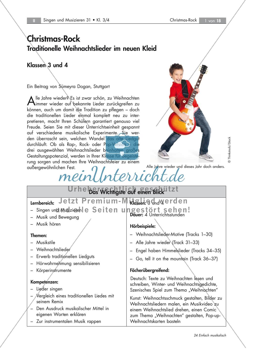 Christmas-Rock: Traditionelle Weihnachtslieder im neuen Kleid Preview 1