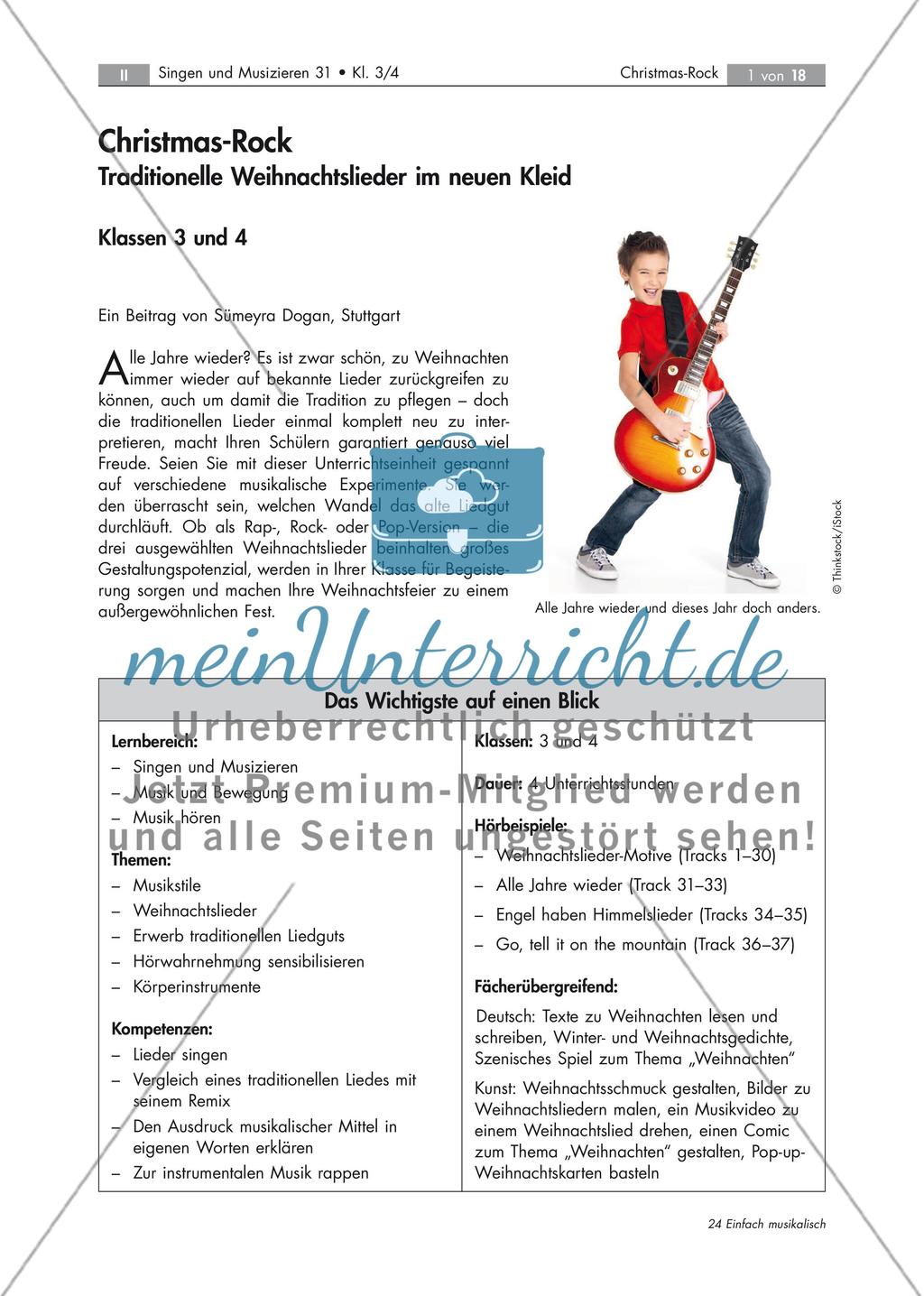 Christmas-Rock: Traditionelle Weihnachtslieder im neuen Kleid Preview 1