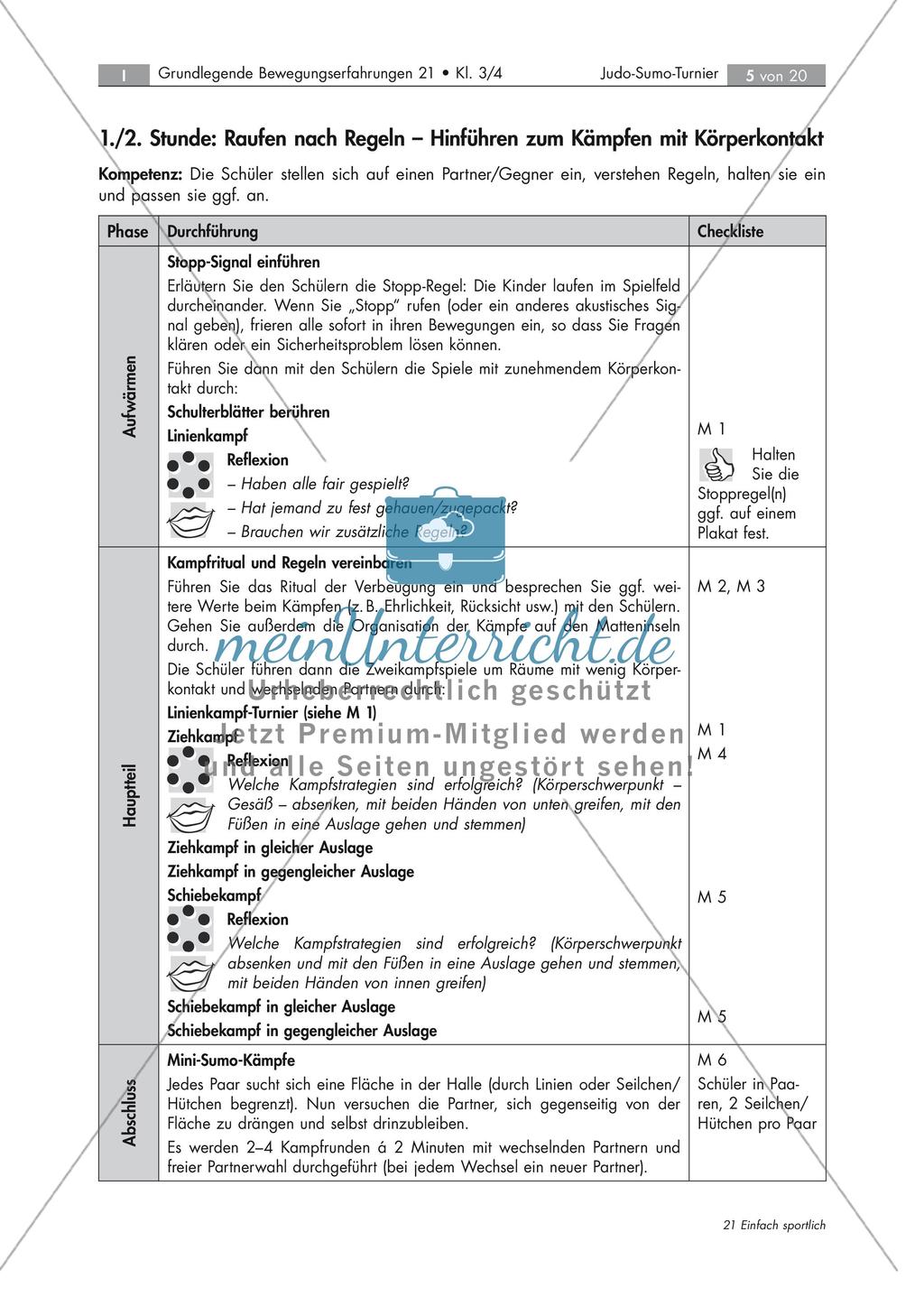 Ringen und Raufen: Kampfspiele und Judo-Basistechniken Preview 5