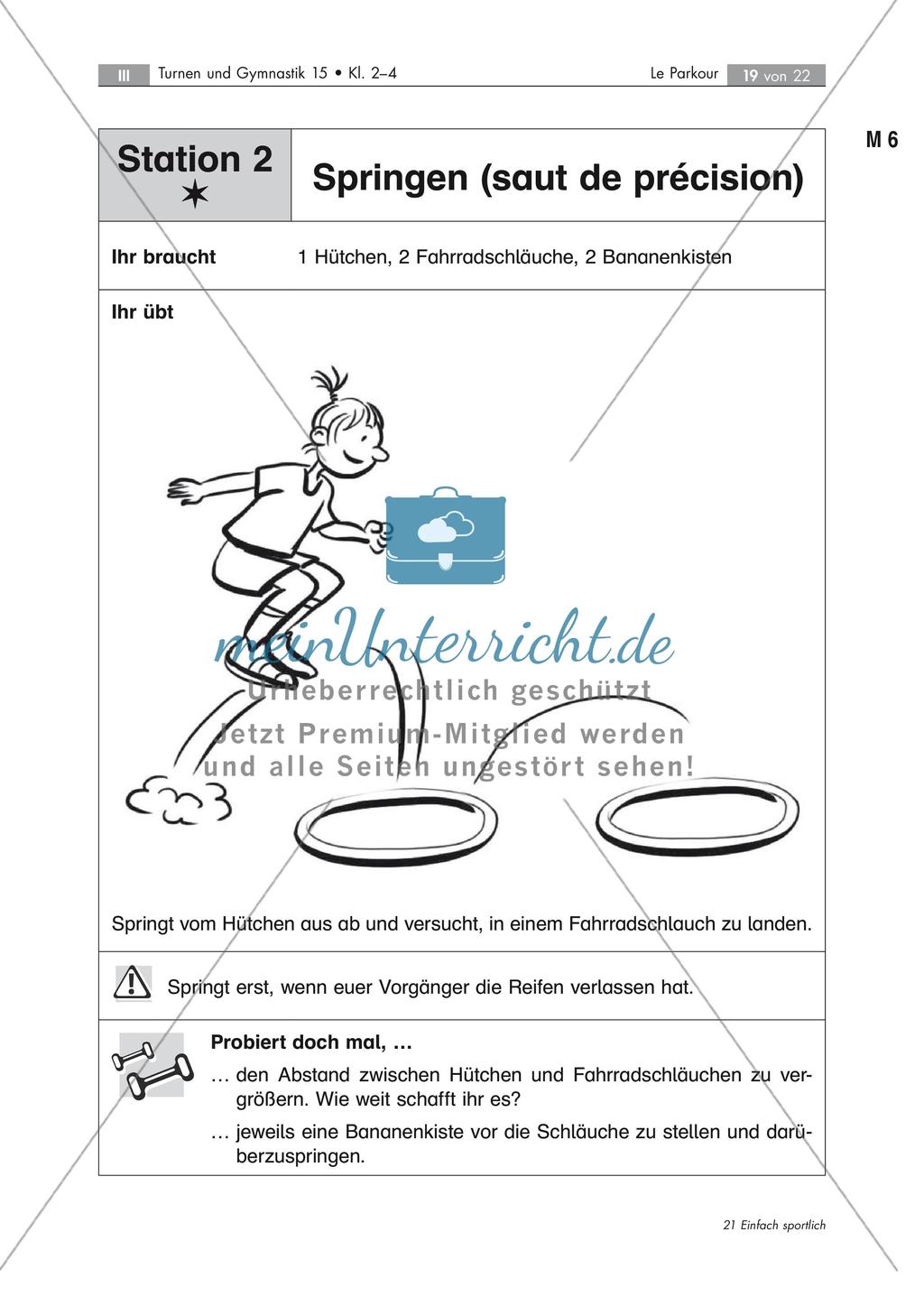 Bewegen an Geräten: Le Parkour Preview 19