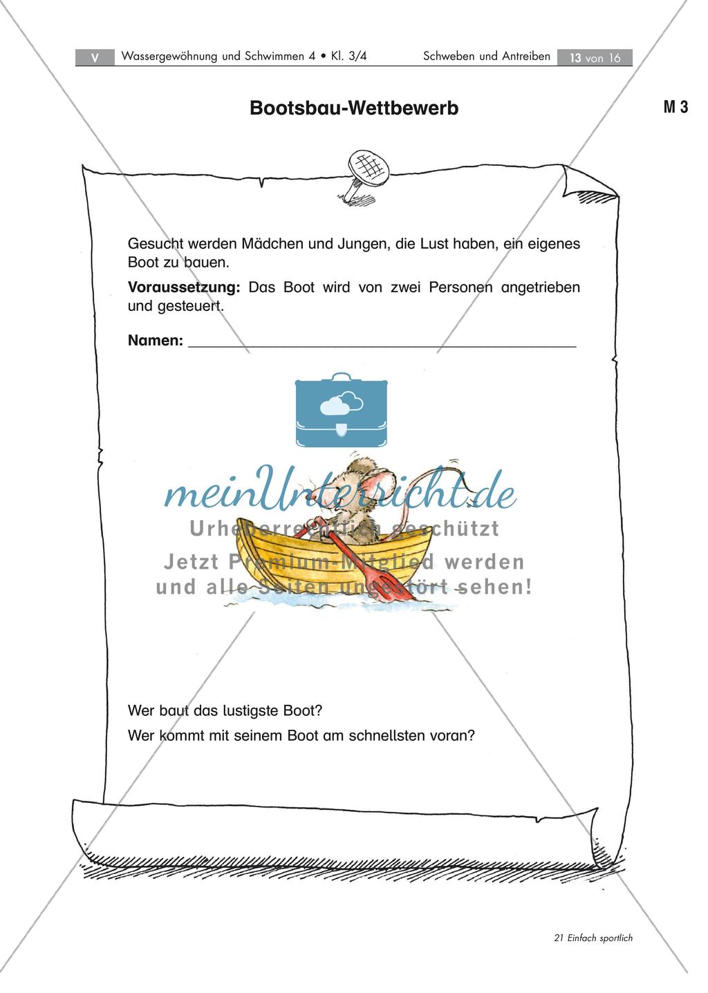 Hinführung zur Grundform des Kraulschwimmens Preview 13