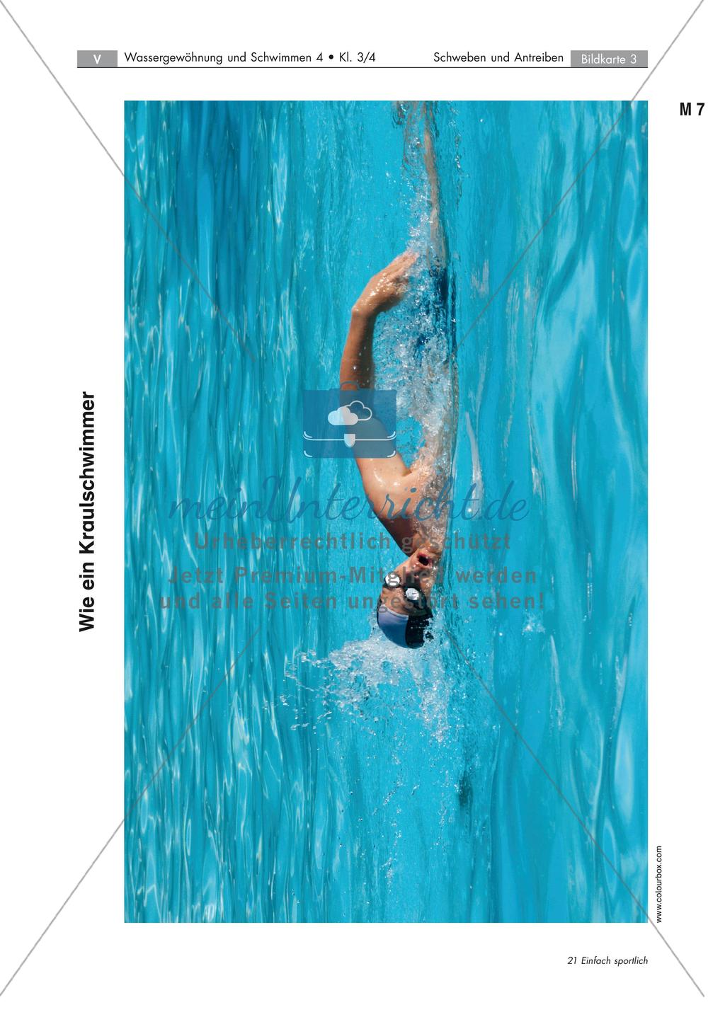 Hinführung zur Grundform des Kraulschwimmens Preview 21
