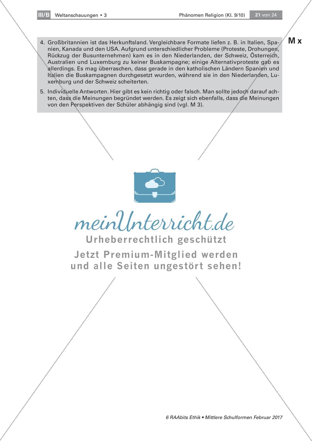 Ausgedachte Religionen und Atheismus Preview 5