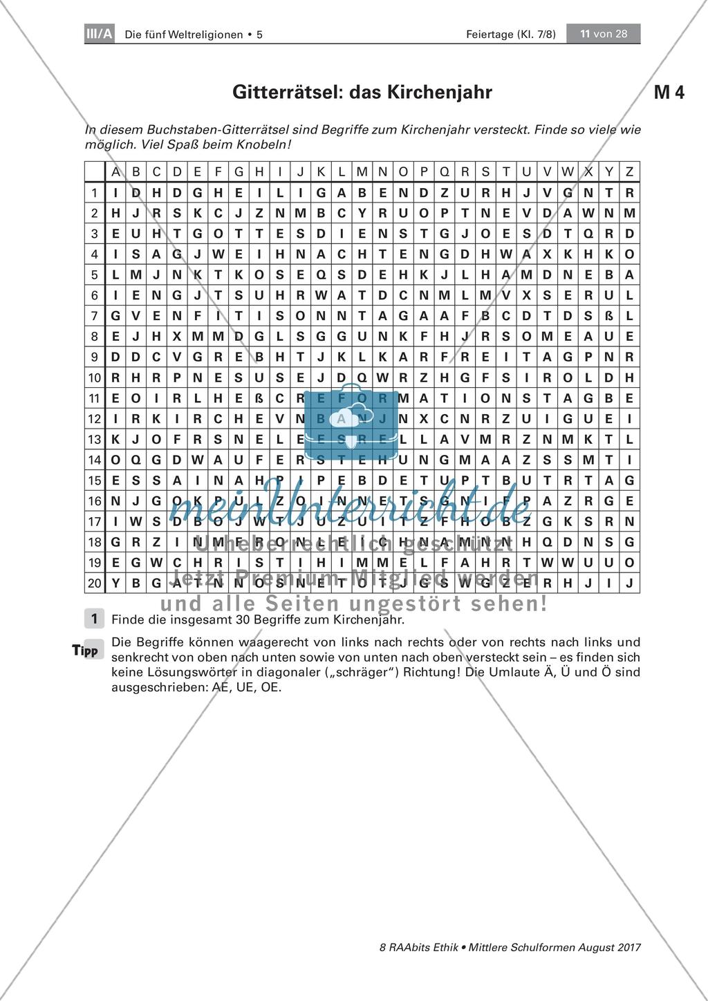 Das Kirchenjahr Preview 1