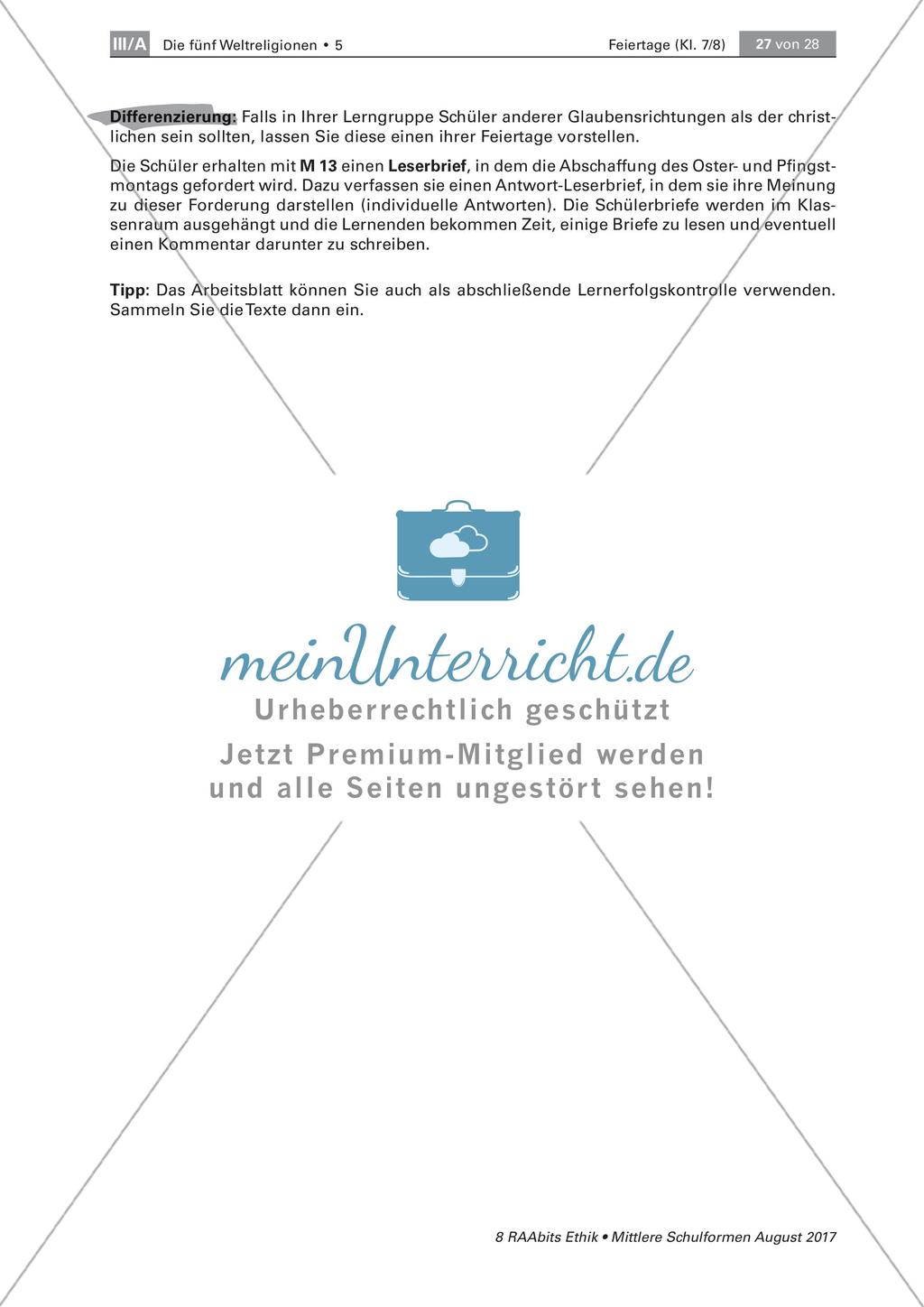 Die Relevanz von Feiertagen Preview 4