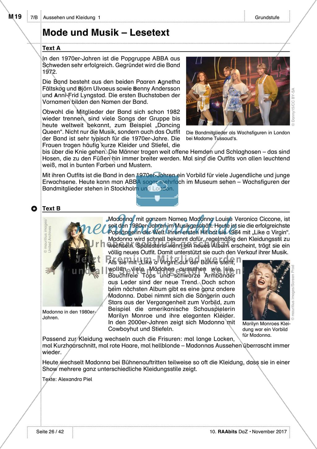 Kleidungsstücke benennen und kaufen: Wortschatz üben und anwenden Preview 15