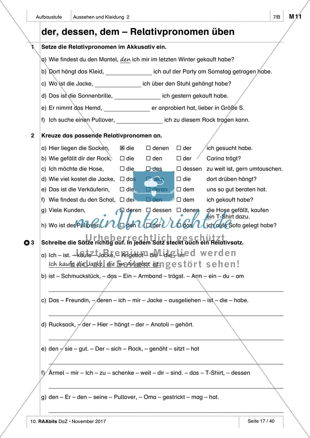Das Aussehen von Personen beschreiben: Anwendung und Übung von Wortschatz Preview 6