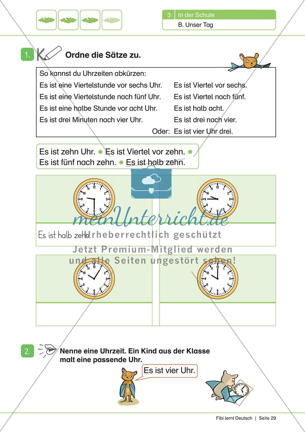Unser Tag: Niveaustufe 3 Preview 5