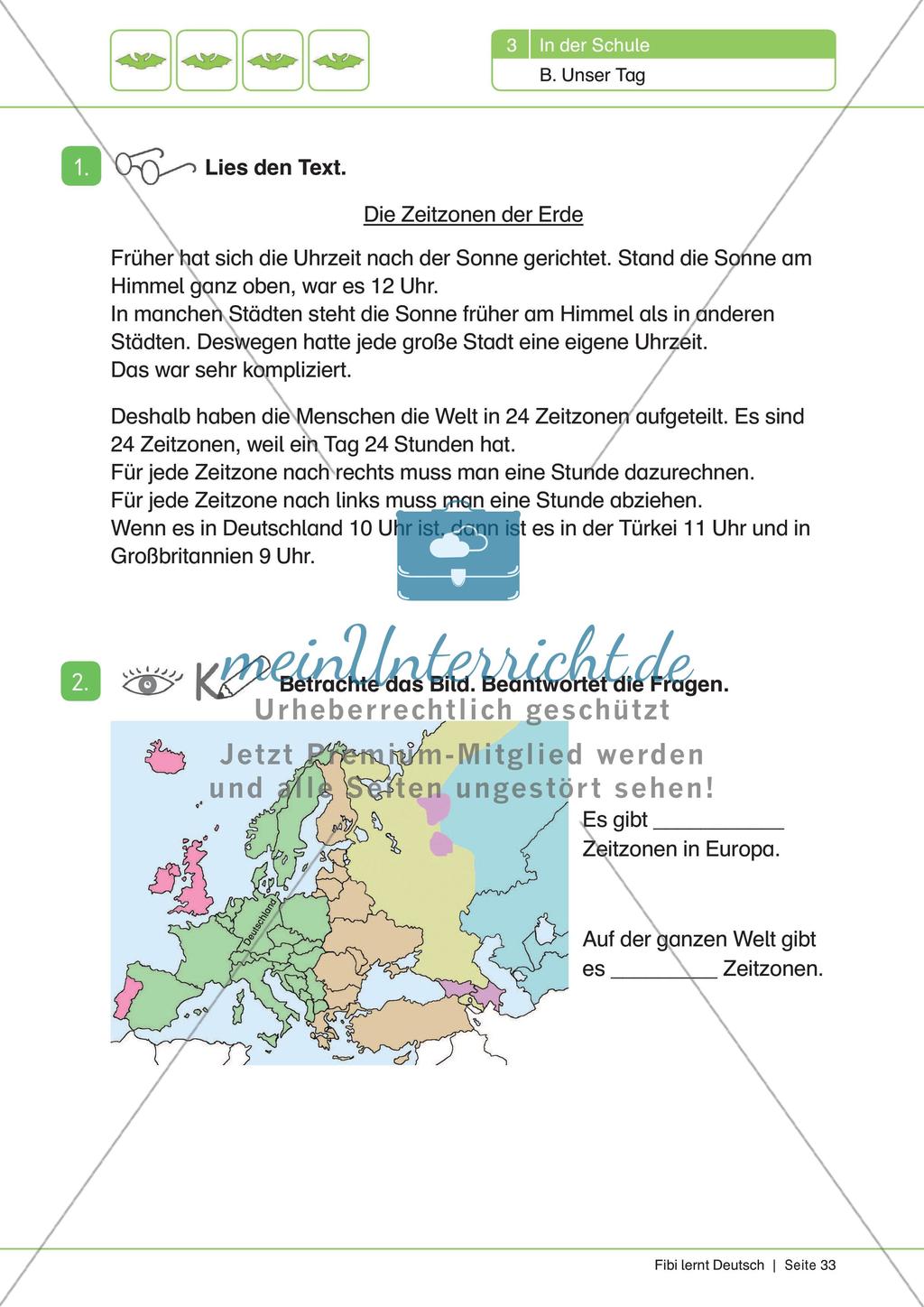 Unser Tag: Niveaustufe 4 Preview 4