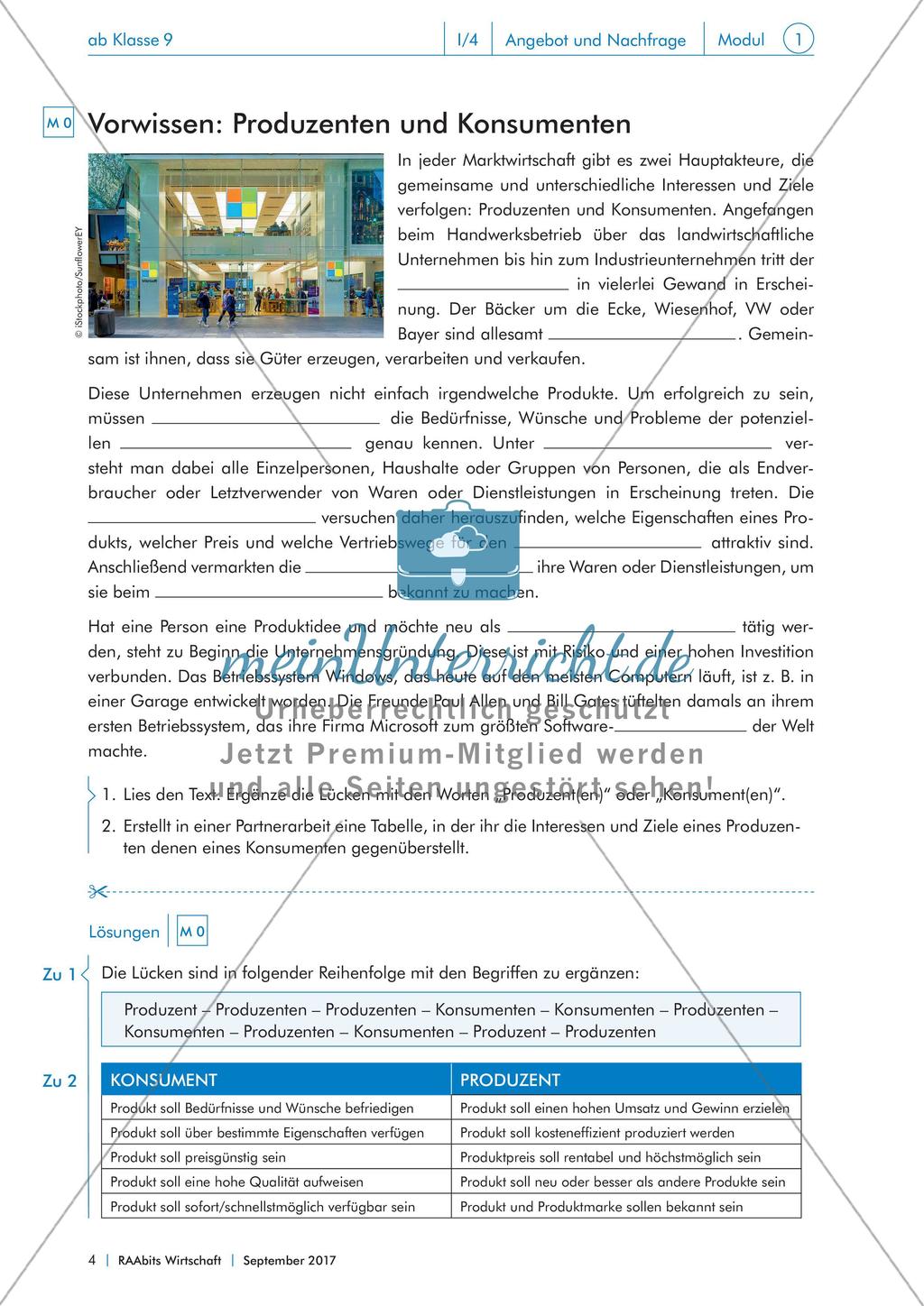 Marktarten, Marktformen und ihre gesellschaftlichen Folgen Preview 3