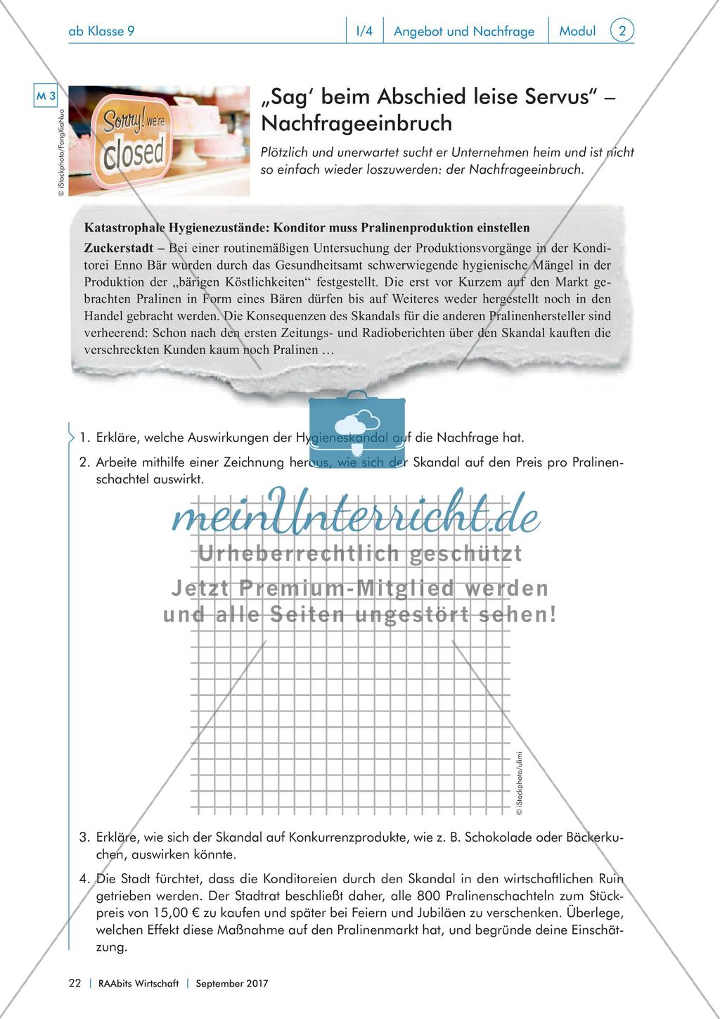 Das Angebot-Nachfrage-Modell Preview 8