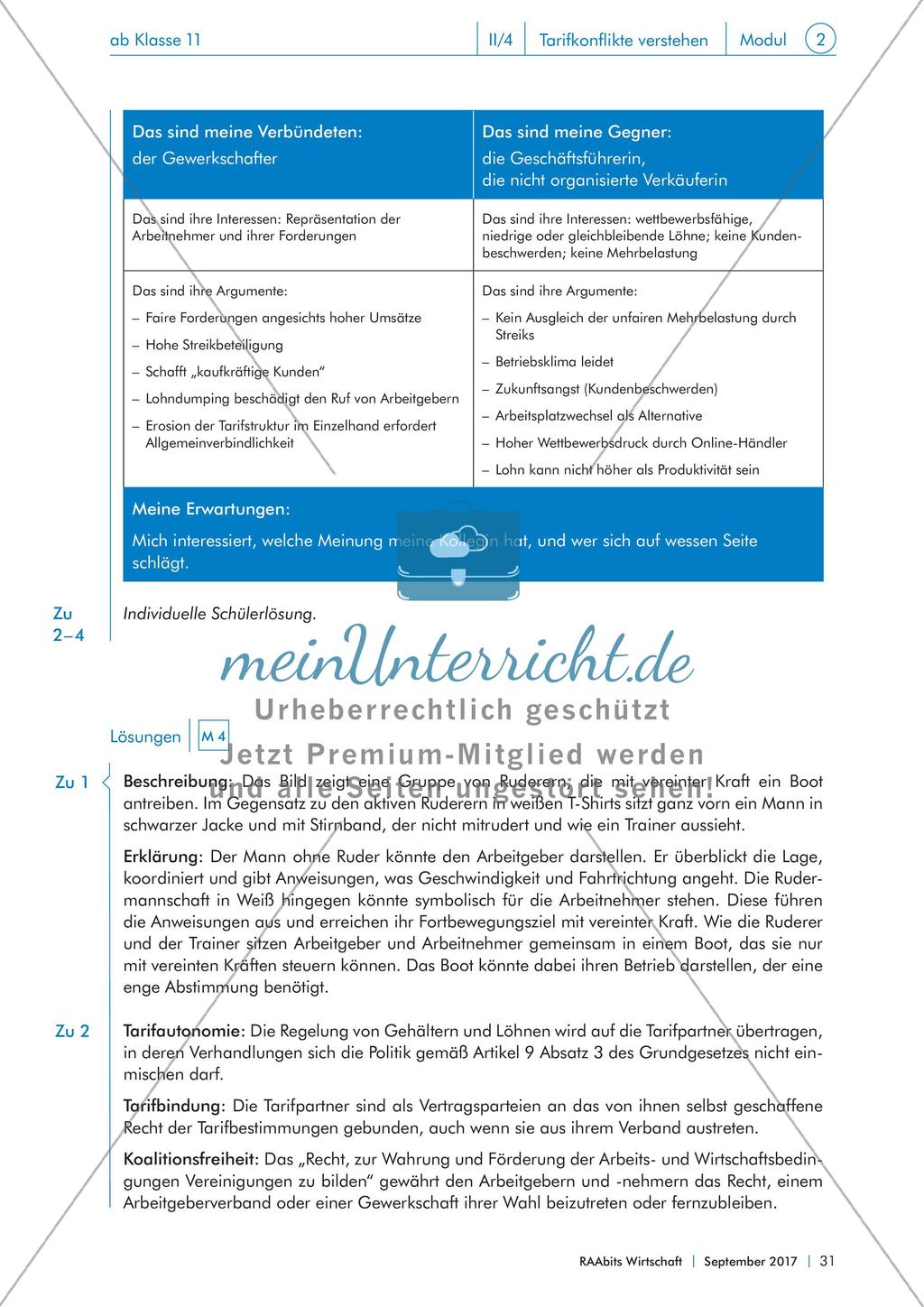 Streiterprobt oder solidarisch: Die Rolle der Tarifpartner Preview 12