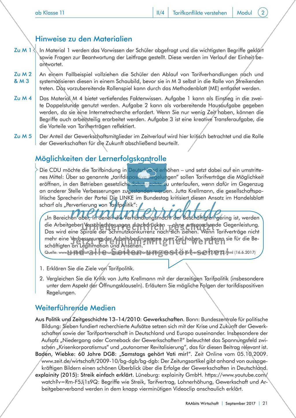 Streiterprobt oder solidarisch: Die Rolle der Tarifpartner Preview 2