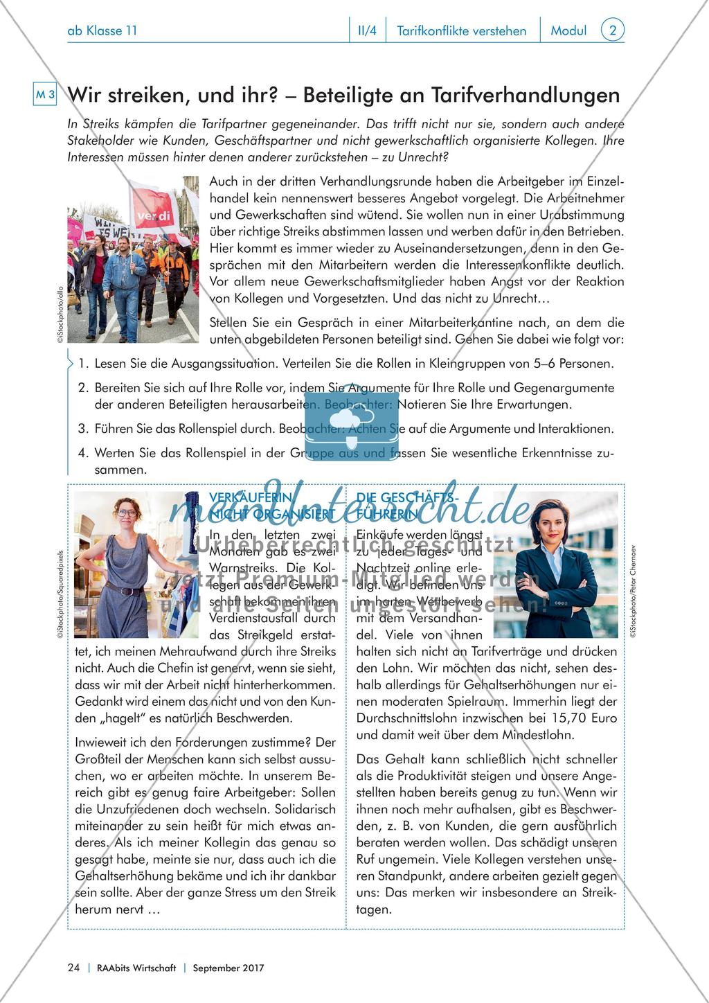 Streiterprobt oder solidarisch: Die Rolle der Tarifpartner Preview 5