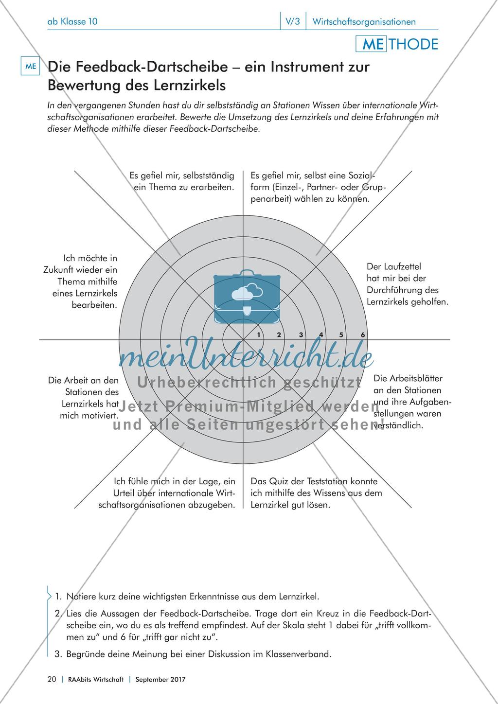 Von IWF bis WTO: internationale Wirtschaftsorganisationen im Fokus Preview 20