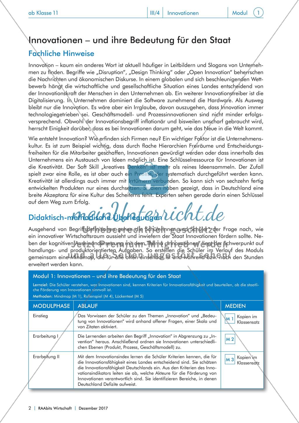 Innovationen, die Kondratieffzyklen und der Innovationsindikator Preview 1