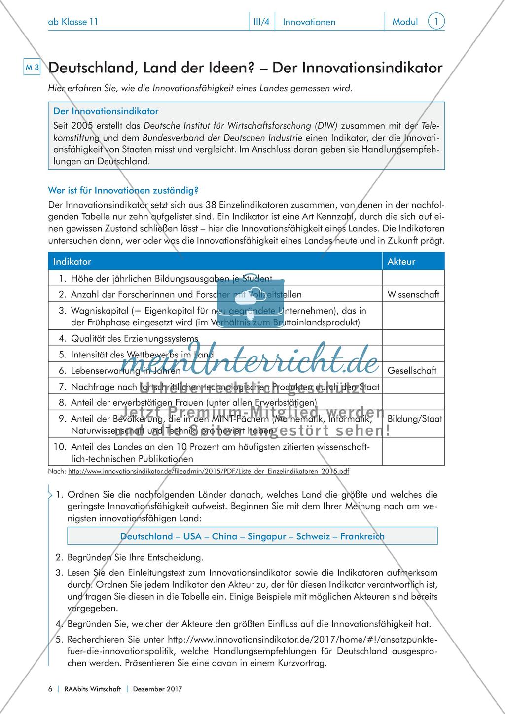 Innovationen, die Kondratieffzyklen und der Innovationsindikator Preview 5
