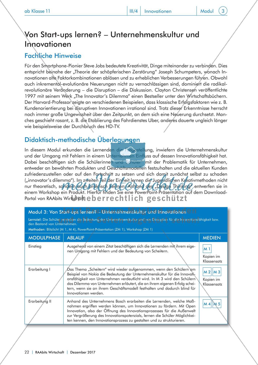 Unternehmenskultur und Innovationen Preview 1