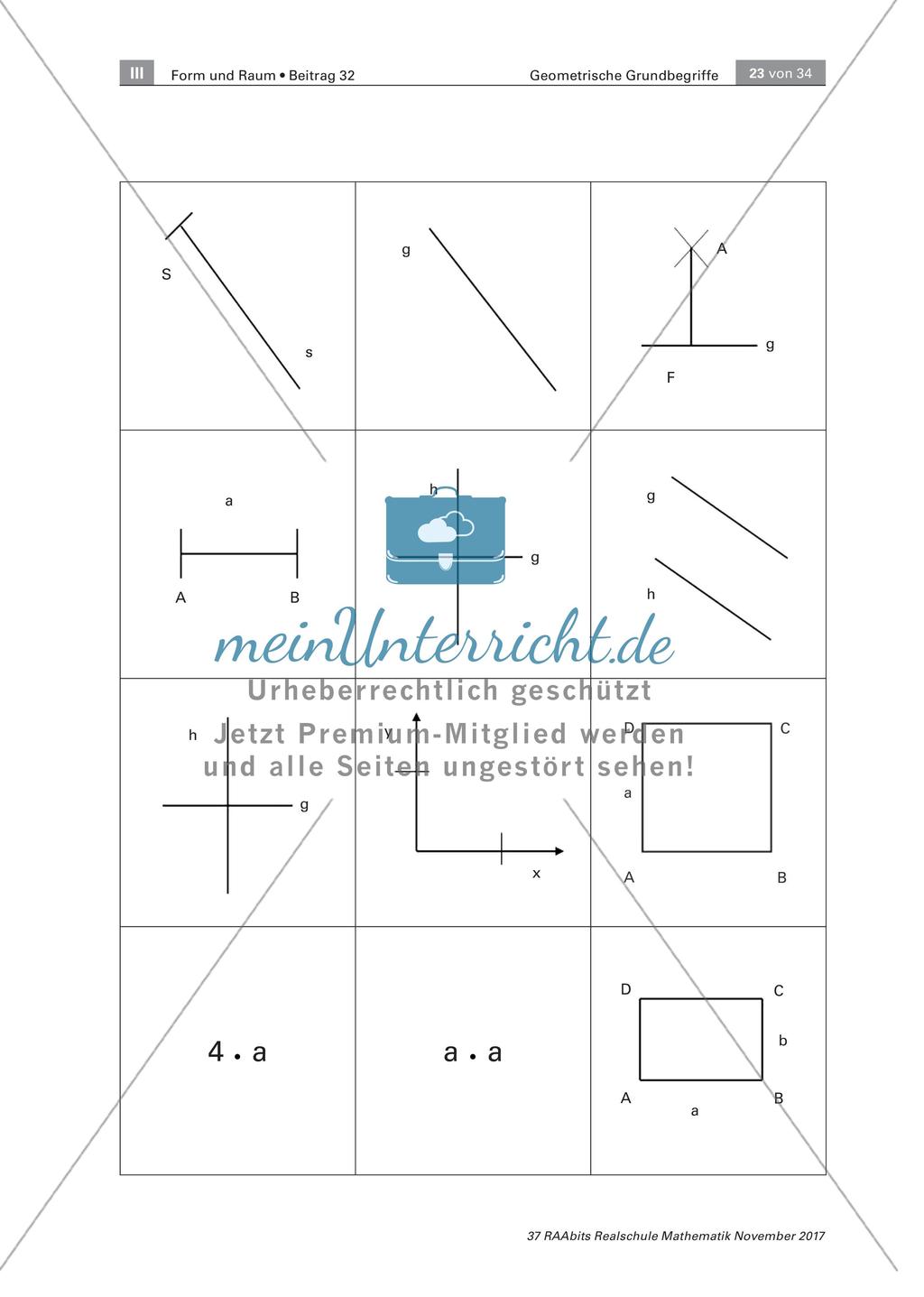 Geo-Domino und Geo-Memory: Spiele im Geometrieunterricht Preview 5