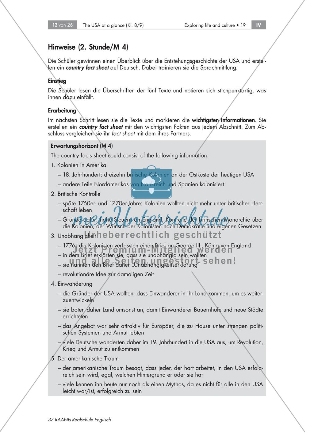 Intercultural Competences: US - History Preview 2