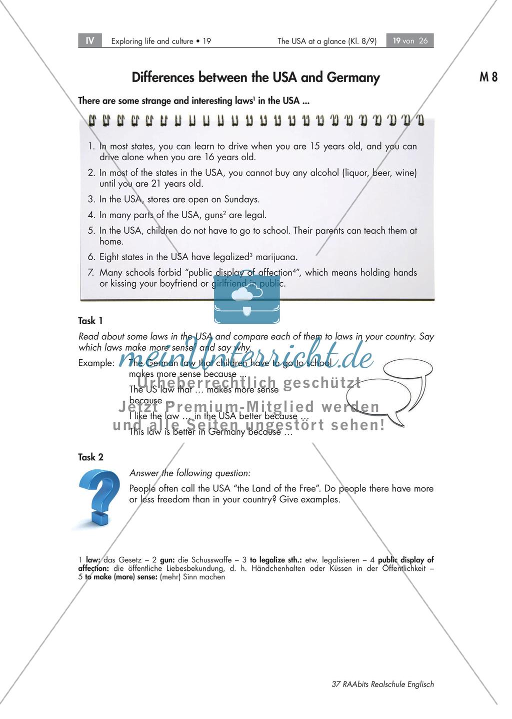 Intercultural Competences: Differences between the US and Germany Preview 2