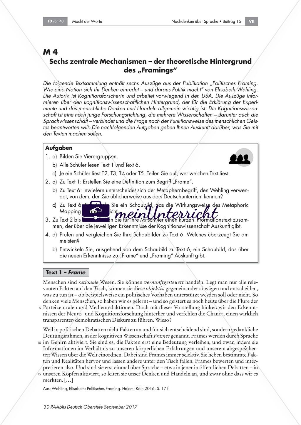 Die Kognitionswissenschaft und unser Denken und Handeln Preview 1