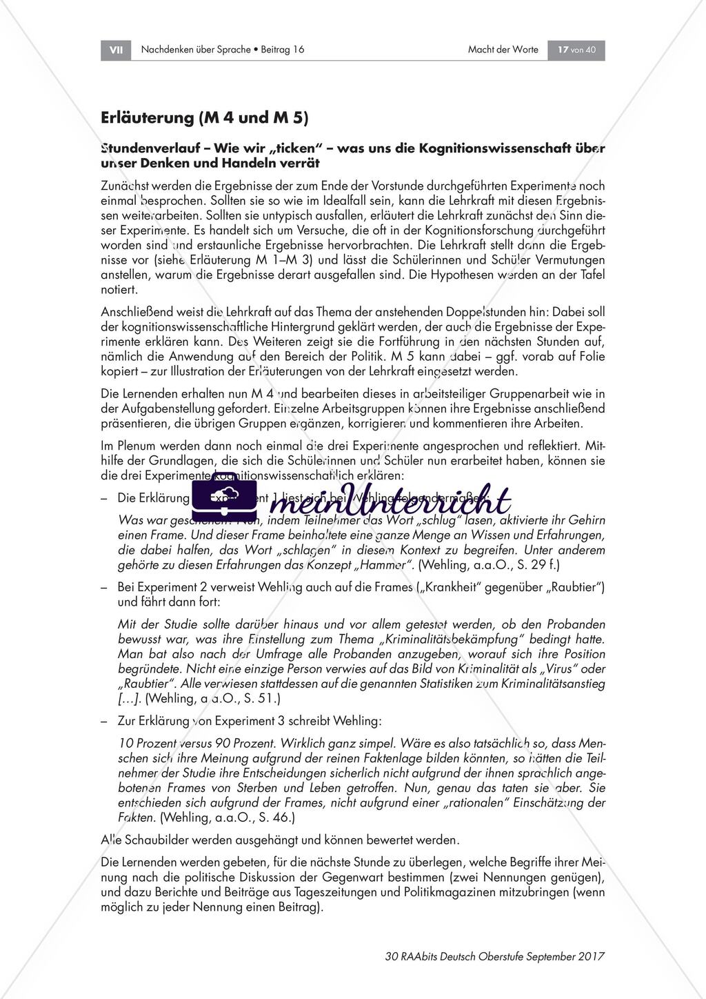 Die Kognitionswissenschaft und unser Denken und Handeln Preview 8