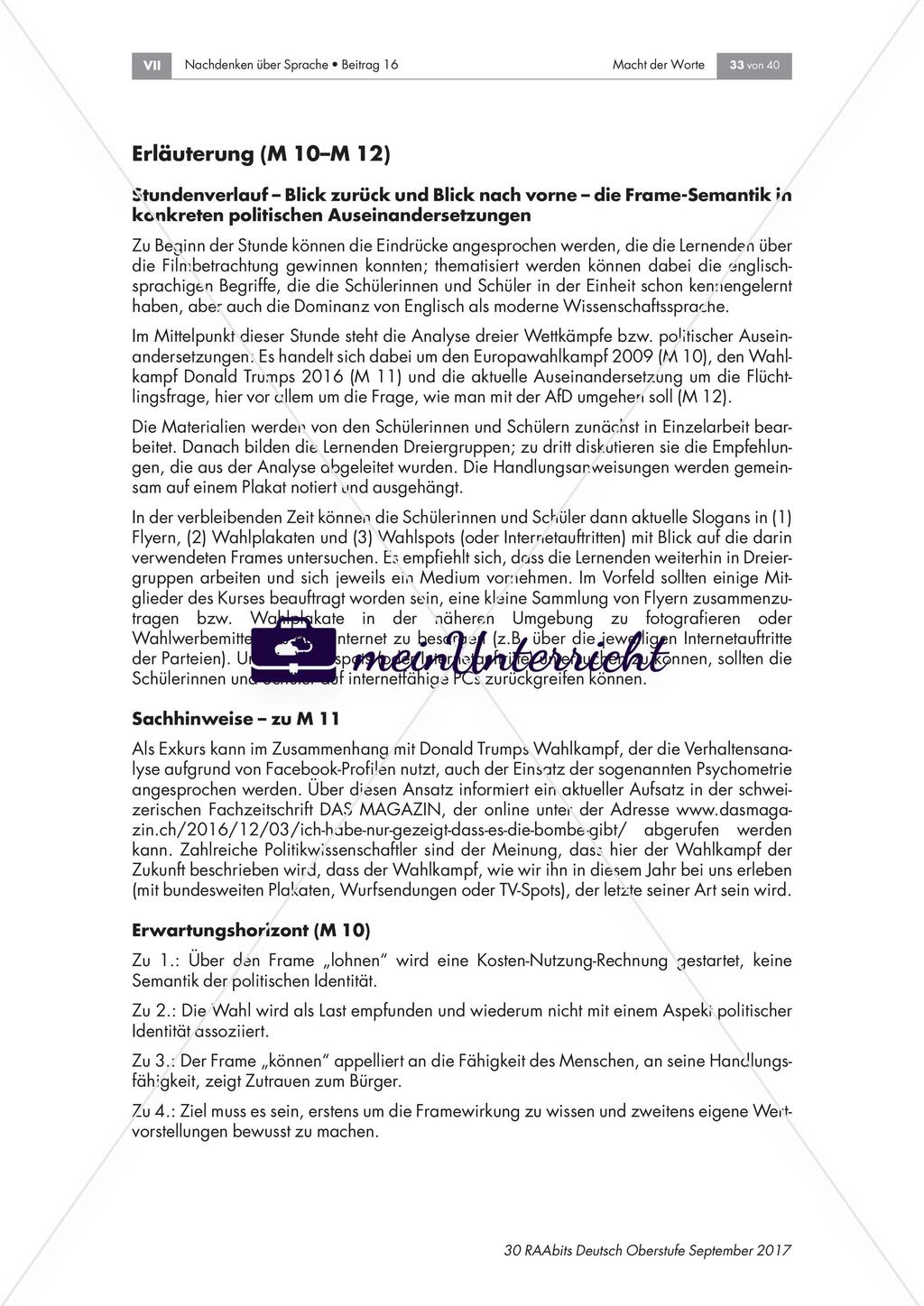 Die Frame-Semantik in konkreten politischen Auseinandersetzungen Preview 7