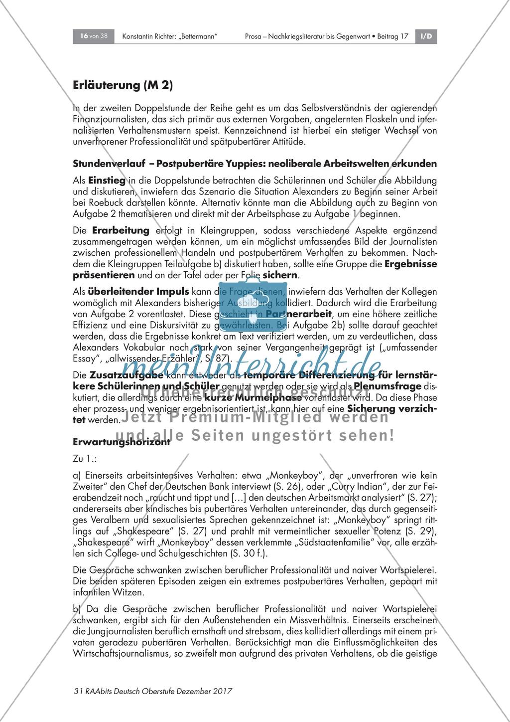 Konstantin Richters Bettermann – neoliberale Arbeitswelten erkunden Preview 2