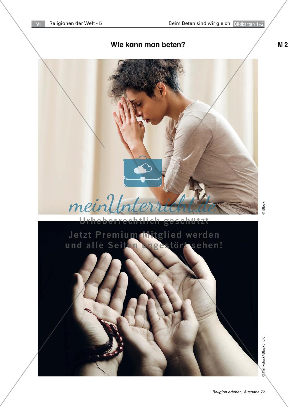 Das Gebet: interreligiöse Einheit Preview 13