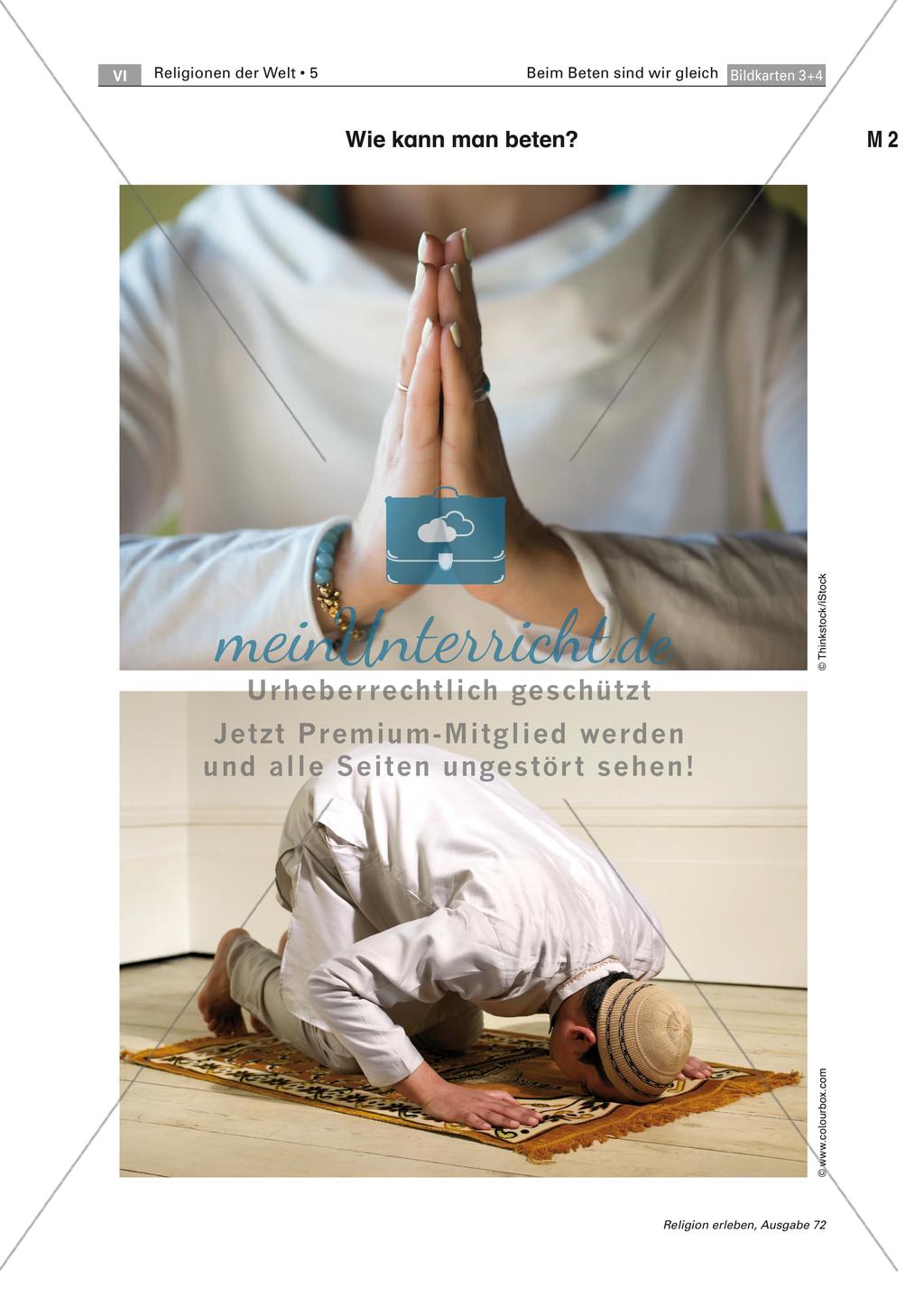 Das Gebet: interreligiöse Einheit Preview 14