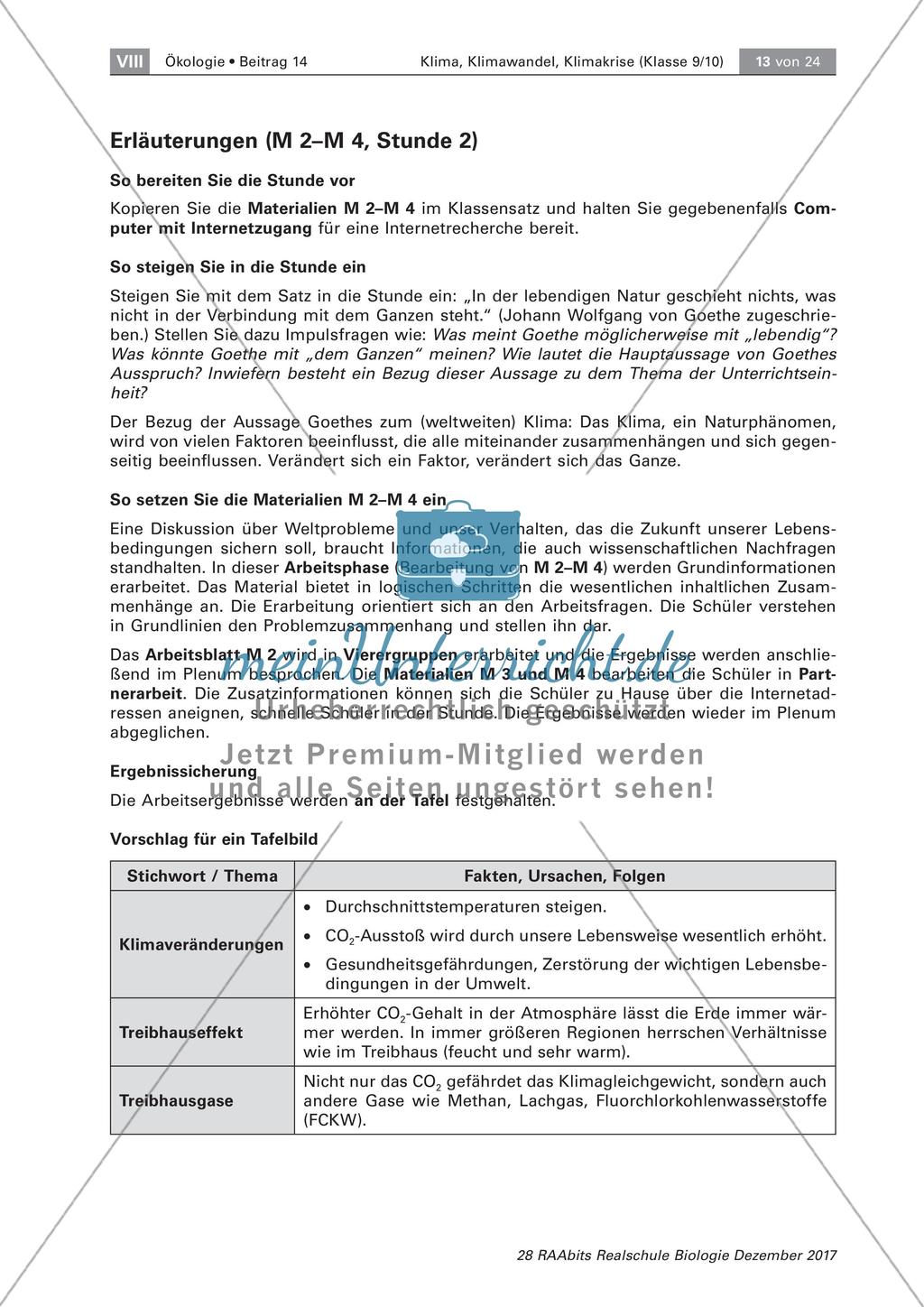 Basisinformationen zur Klimaveränderung Preview 7