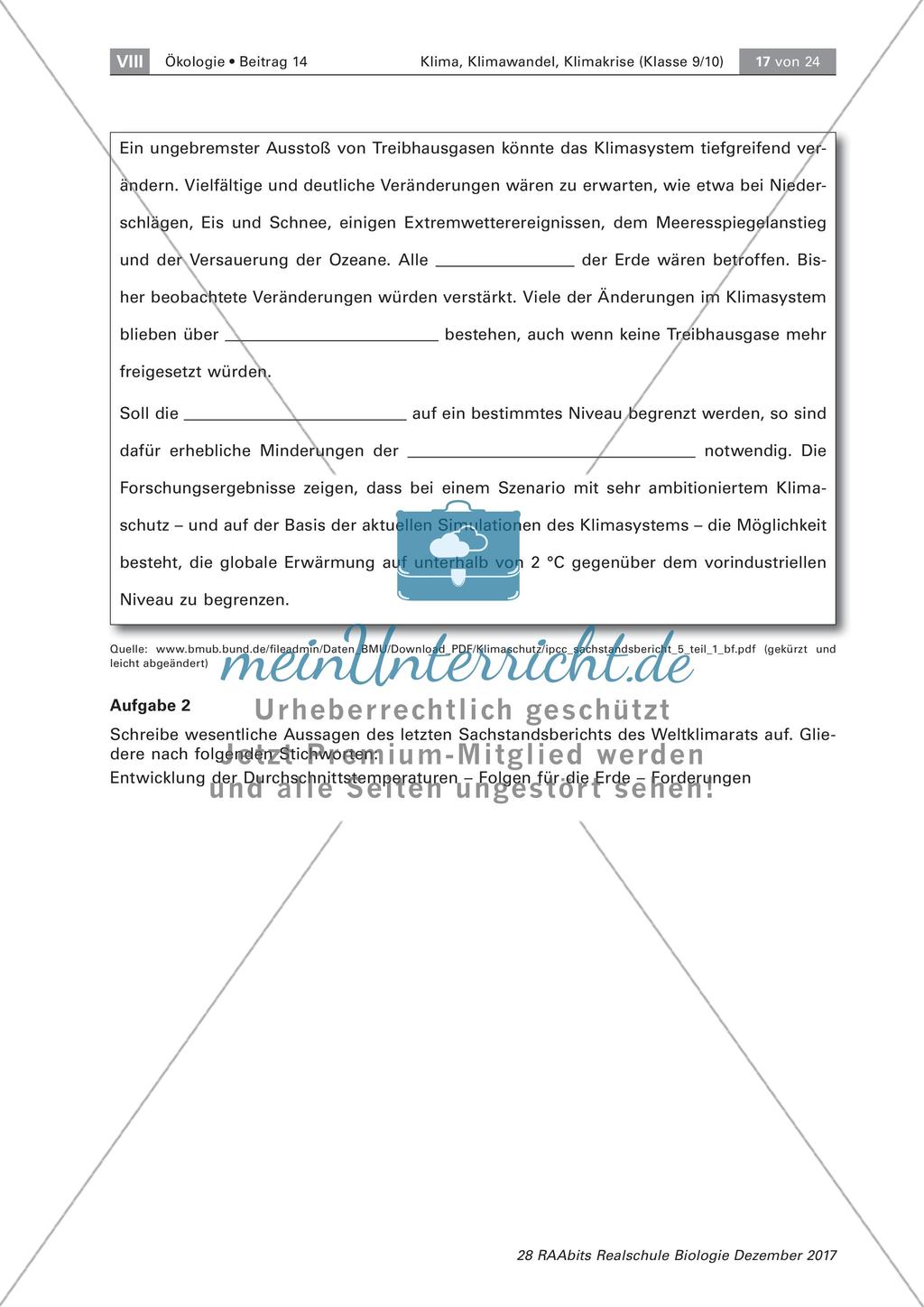 Das Weltklimarat IPCC Preview 3