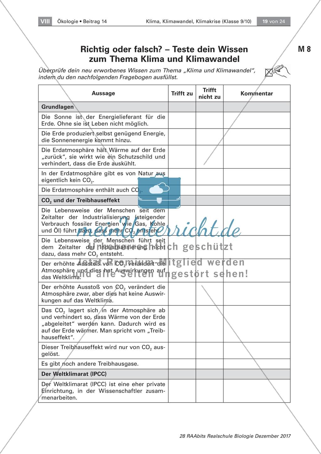 Das Weltklimarat IPCC Preview 5