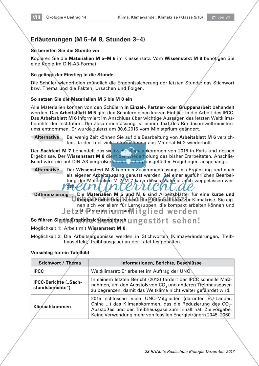 Das Weltklimarat IPCC Preview 7