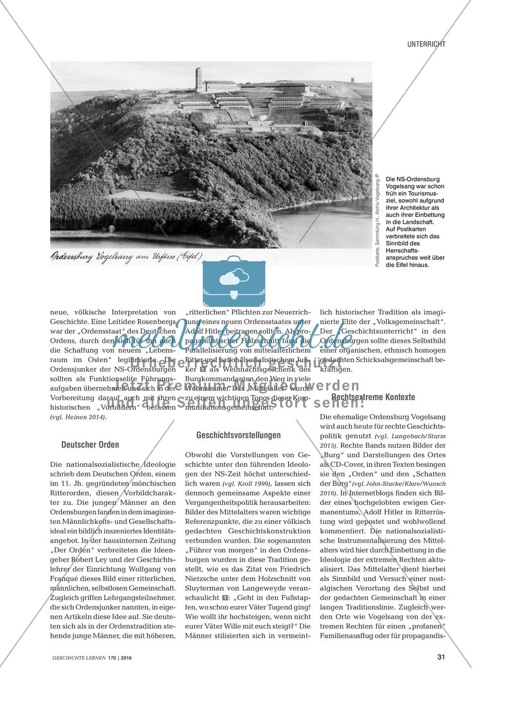 Ritter und Ordensjunker – eine gemeinsame Geschichte?: Bilder des Mittelalters als Teil der nationalsozialistischen Ideologie Preview 2