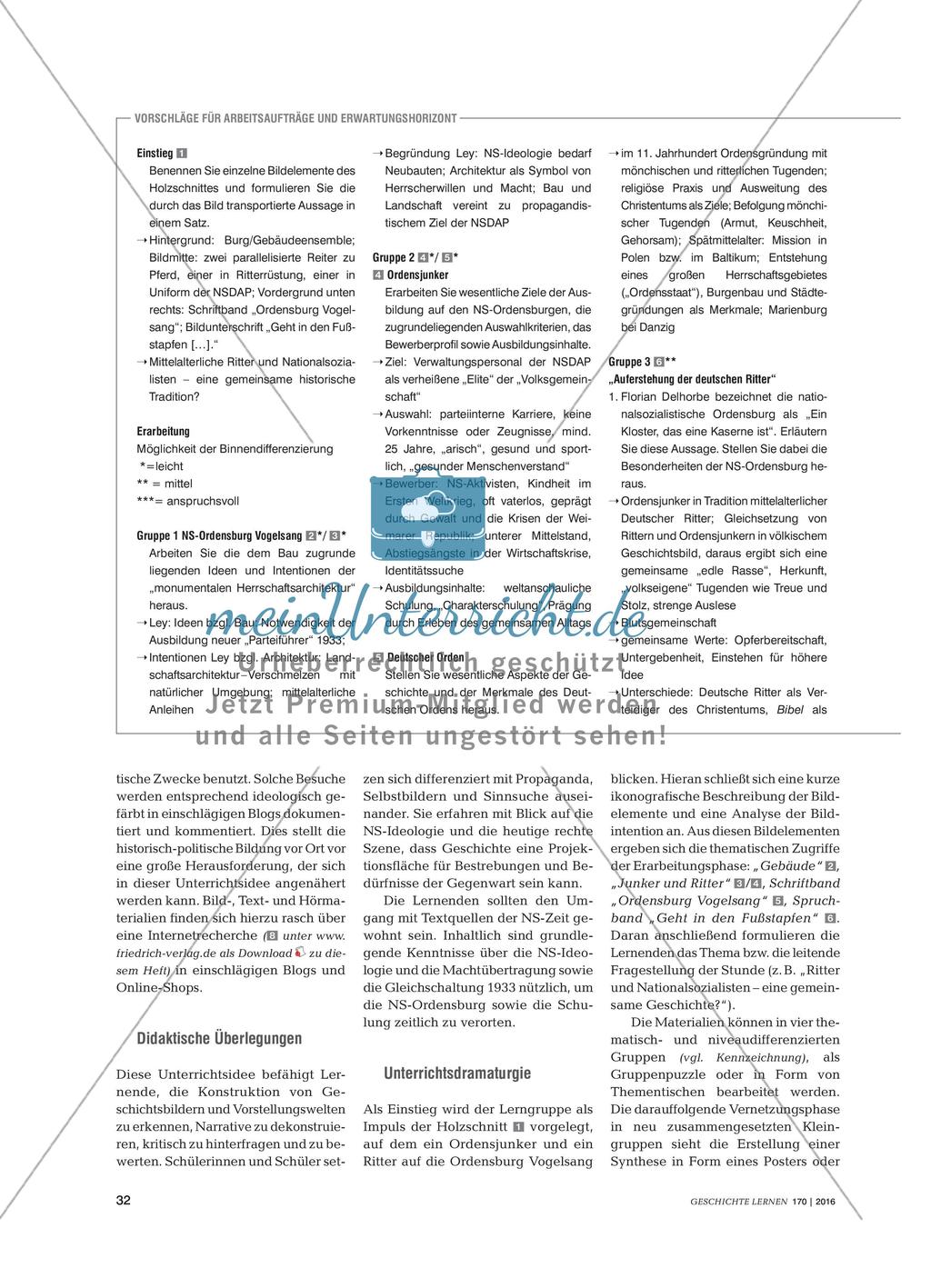 Ritter und Ordensjunker – eine gemeinsame Geschichte?: Bilder des Mittelalters als Teil der nationalsozialistischen Ideologie Preview 3