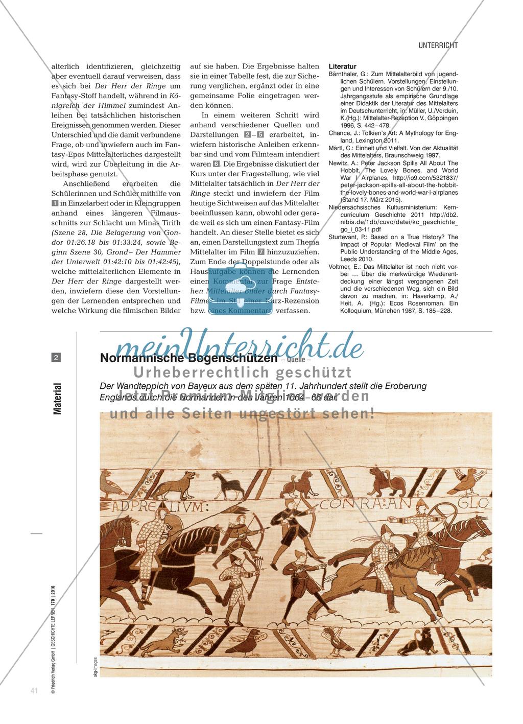 Mittelerde – Peter Jacksons Mittelalter-Fantasie?: Dekonstruktion von Mittelalter-Projektionen in Der Herr der Ringe – Die Rückkehr des Königs Preview 4