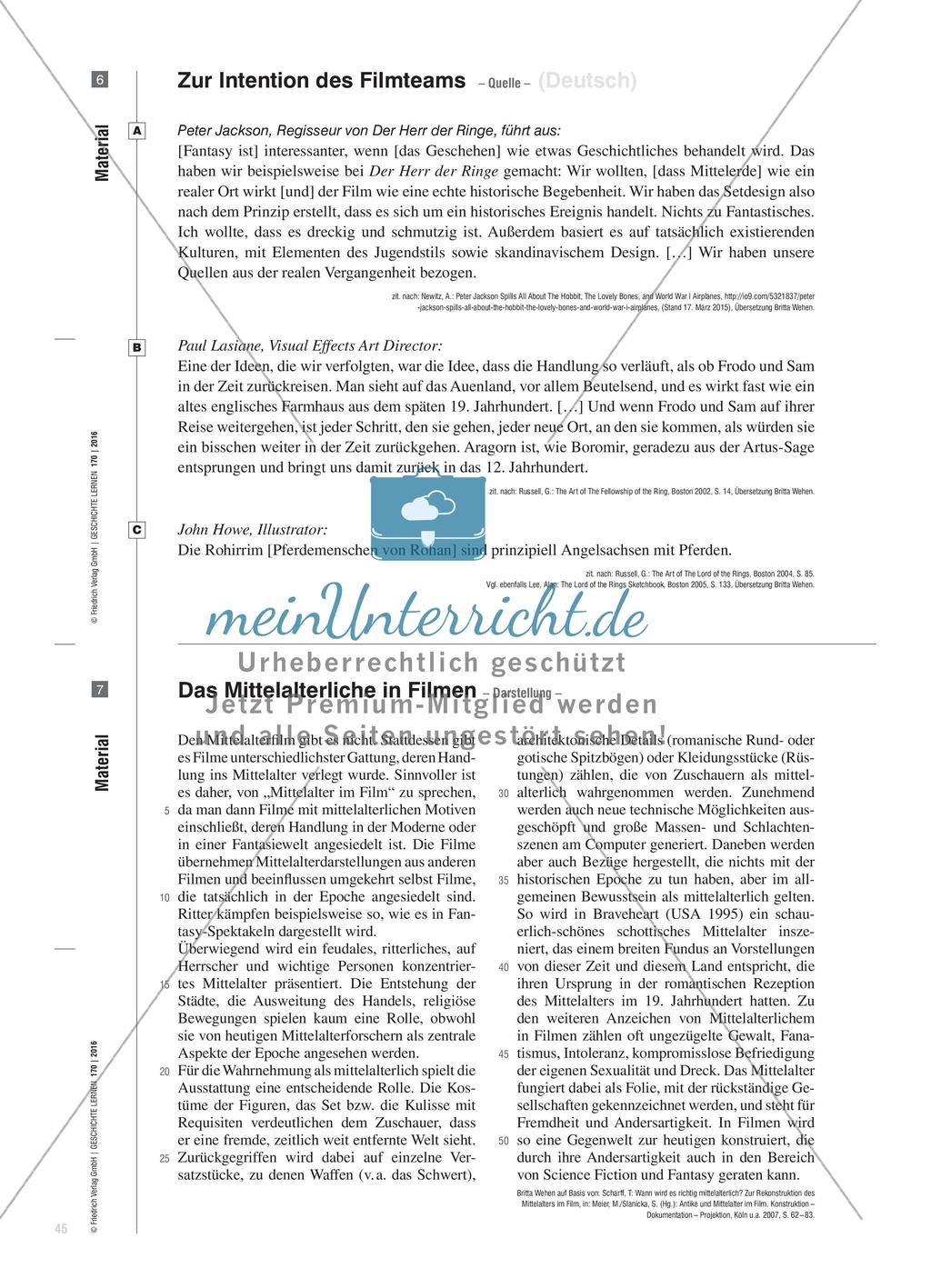 Mittelerde – Peter Jacksons Mittelalter-Fantasie?: Dekonstruktion von Mittelalter-Projektionen in Der Herr der Ringe – Die Rückkehr des Königs Preview 8