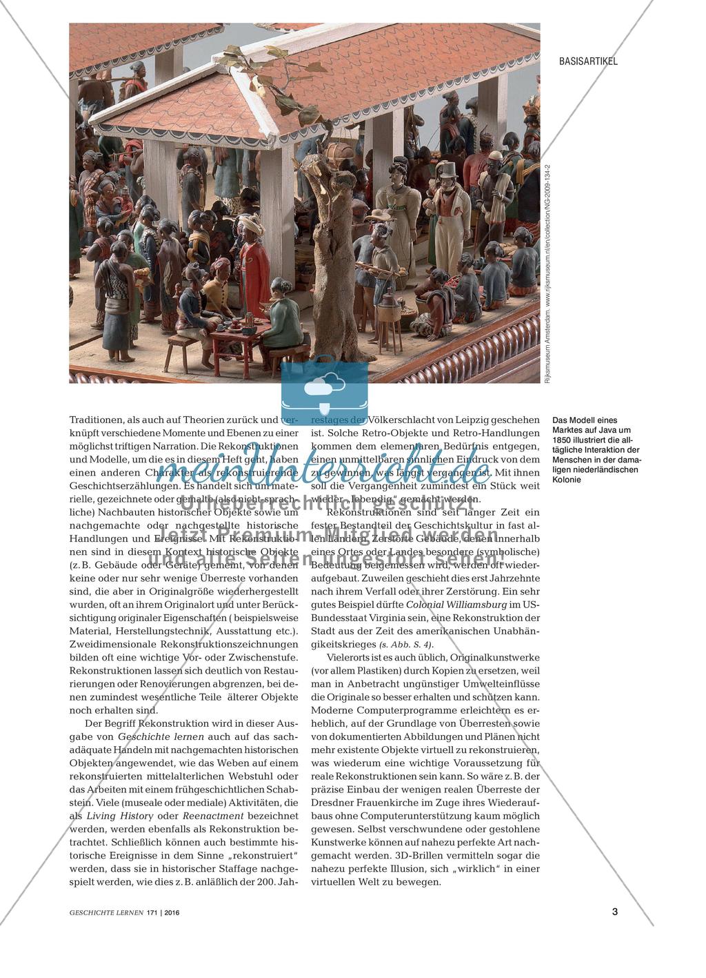 Rekonstruktionen und Modelle - Vergangenes wiederhergestellt Preview 2
