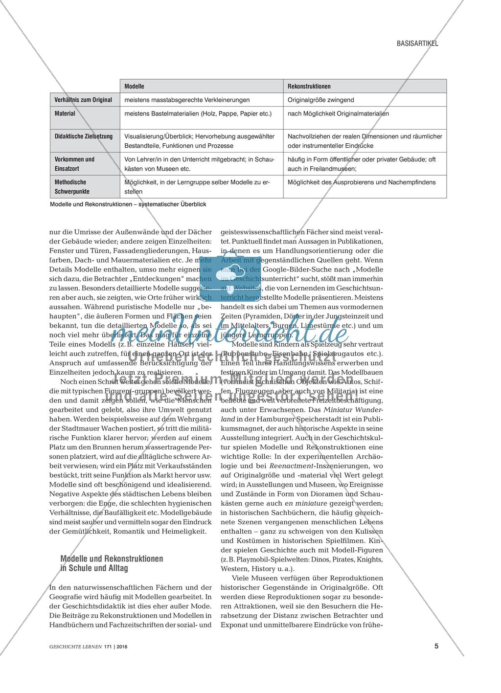 Rekonstruktionen und Modelle - Vergangenes wiederhergestellt Preview 4