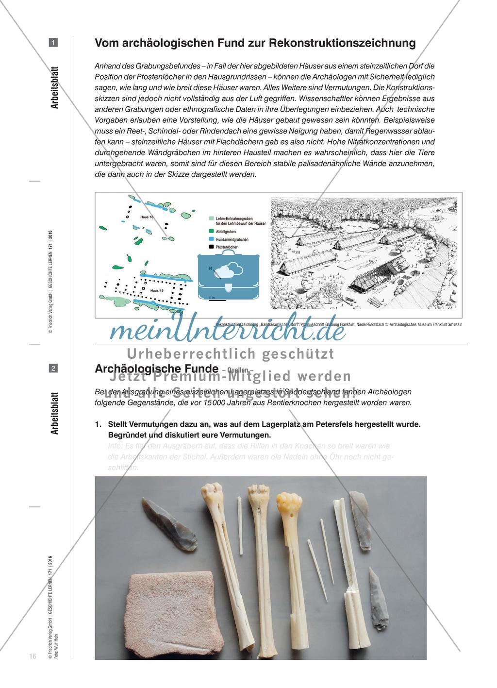 Knochenarbeit - Vom archäologischen Fund zum Forschungsergebnis Preview 3
