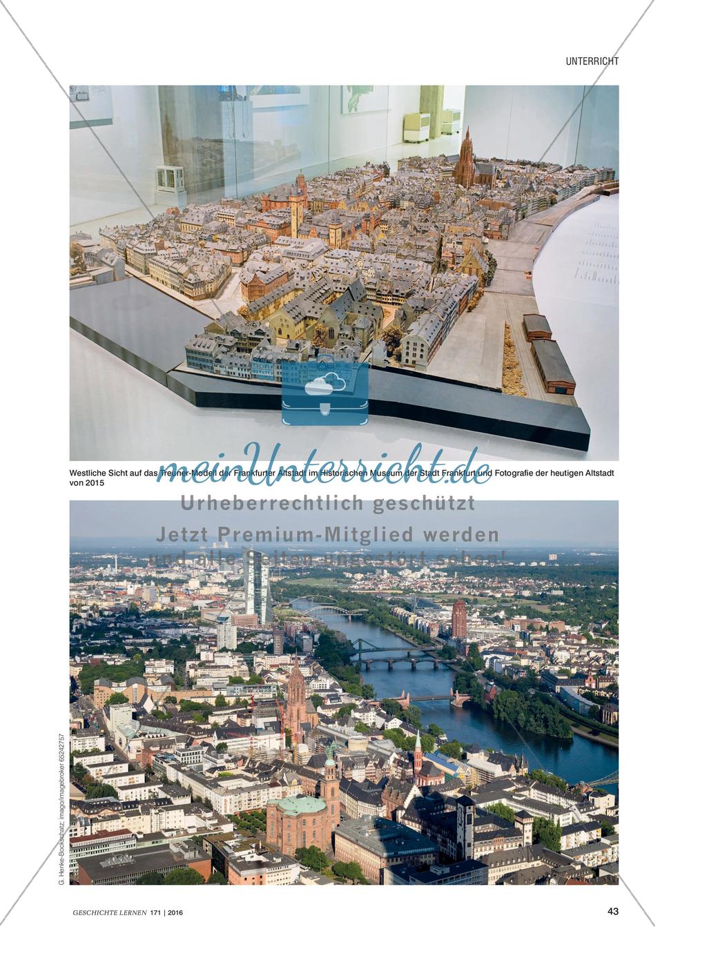 Ikone einer Altstadtromantisierung - Das Treuner-Modell der Frankfurter Altstadt Preview 2