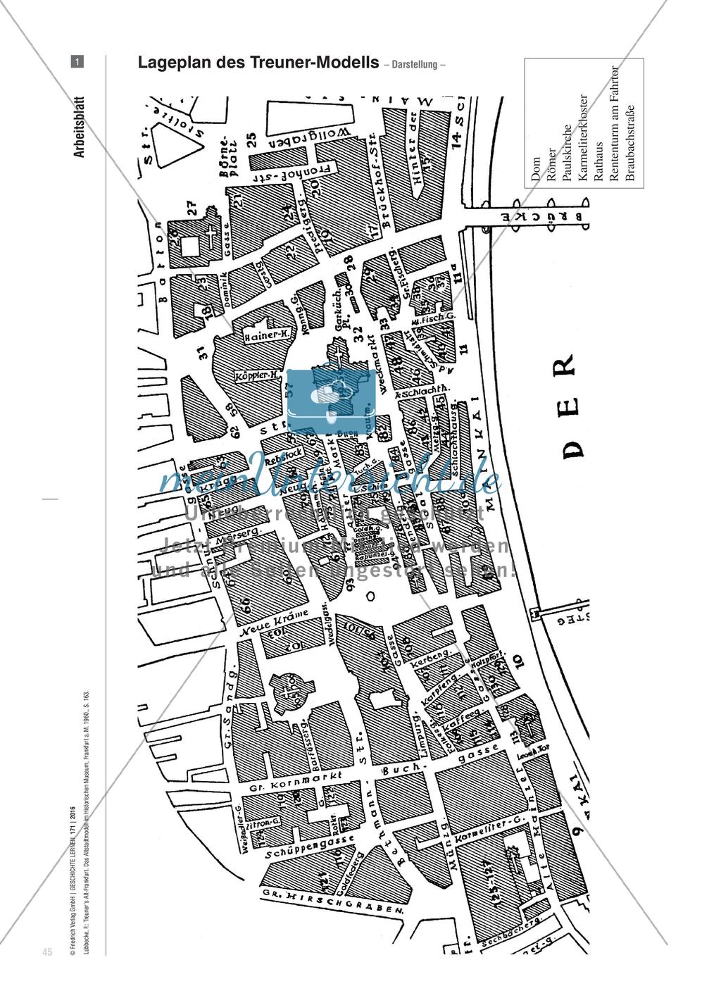 Ikone einer Altstadtromantisierung - Das Treuner-Modell der Frankfurter Altstadt Preview 4