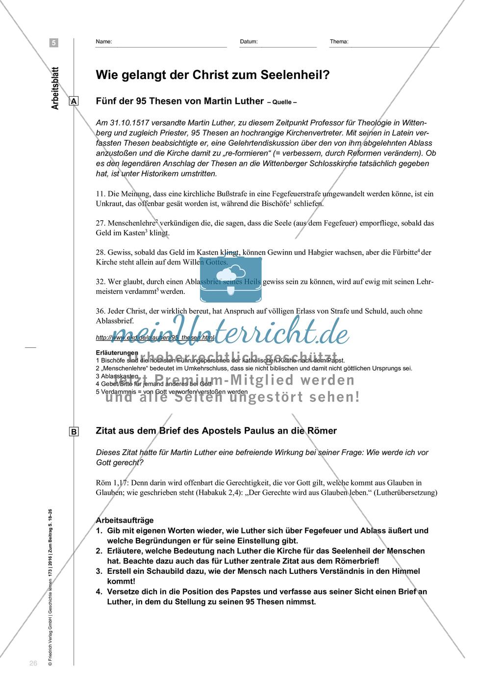 Der Ablass - oder: die Frage, was die Kirche mit dem Himmel zu tun hat Preview 9