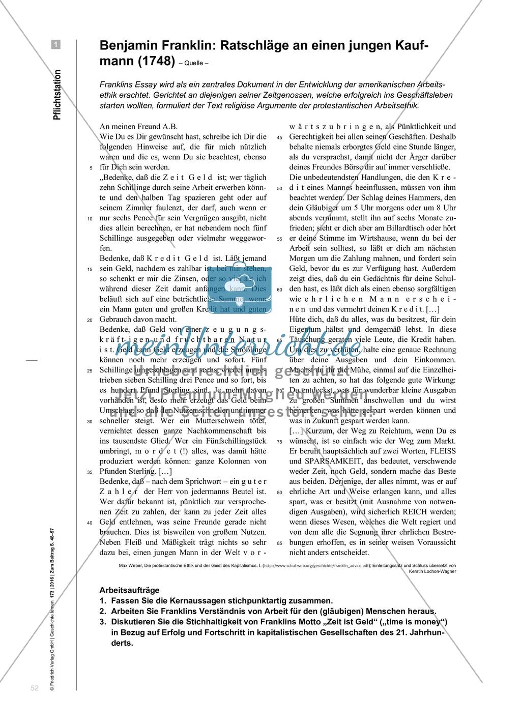 „One Nation under God“? - Protestantisches Gedankengut in der amerikanischen Zivilreligion Preview 5