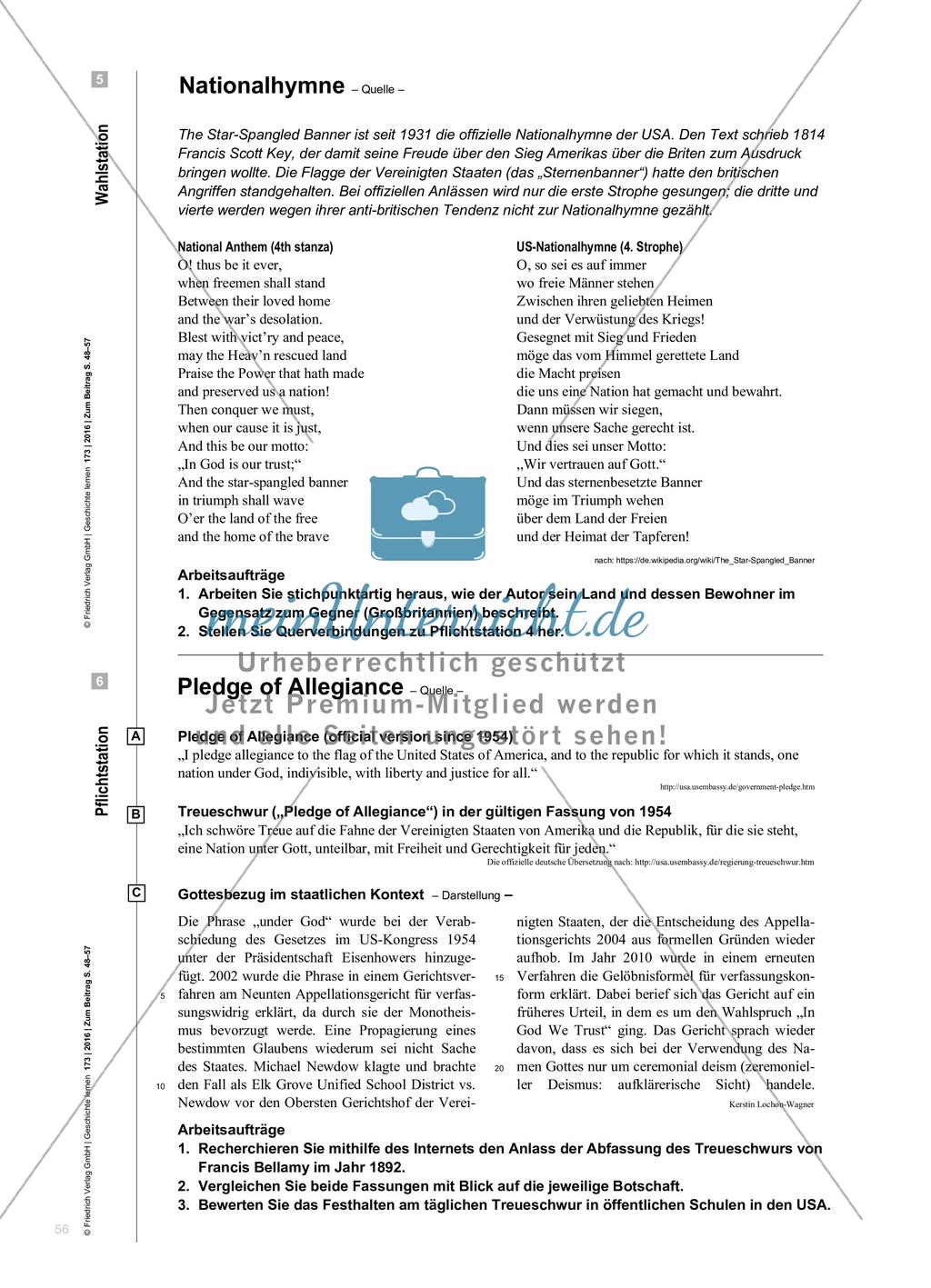 „One Nation under God“? - Protestantisches Gedankengut in der amerikanischen Zivilreligion Preview 9
