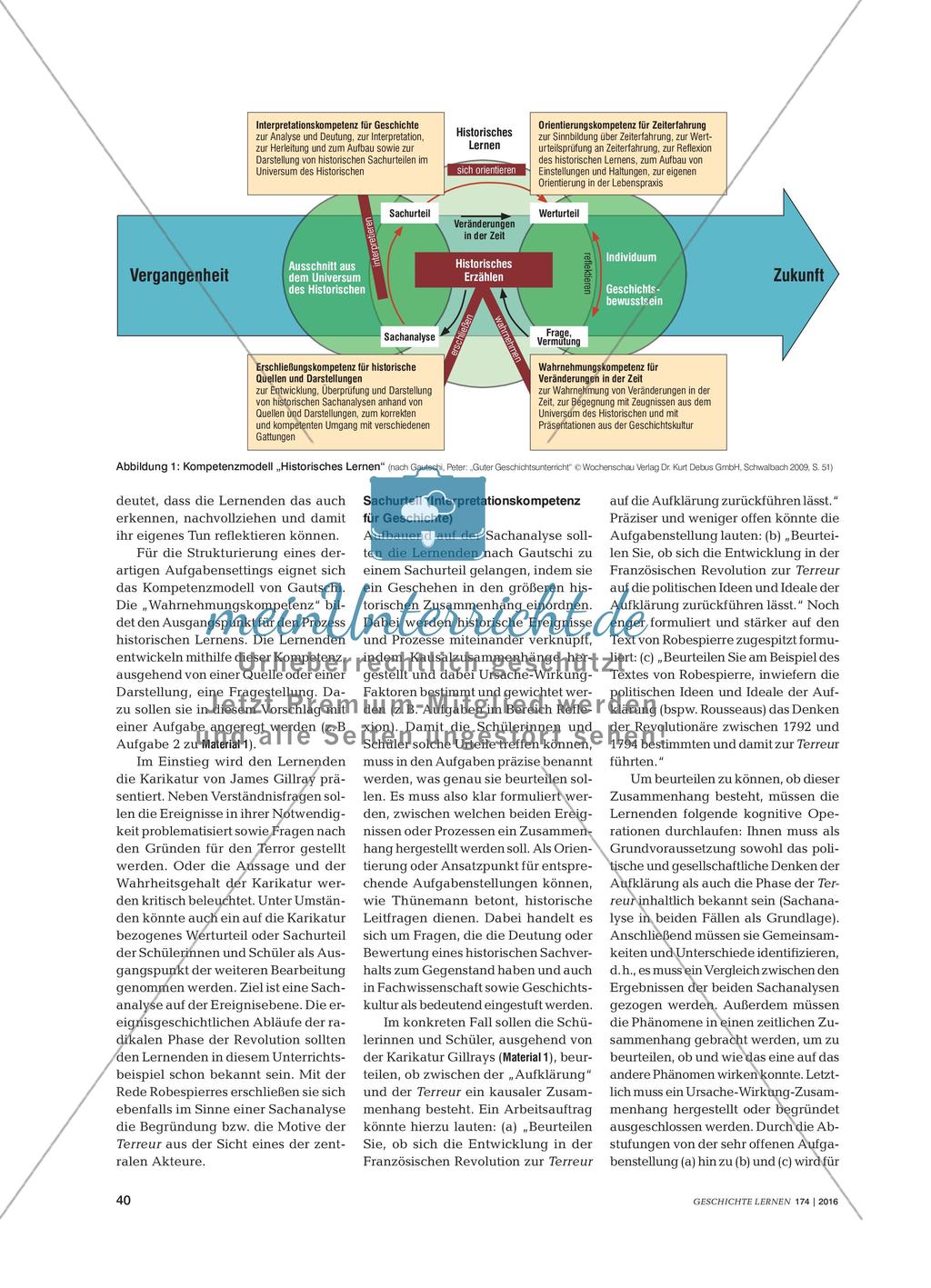 Terror als legitimes Mittel zur Durchsetzung der Freiheit? - Ein Vorschlag zur Entwicklung kompetenzorientierter Aufgabensettings Preview 4