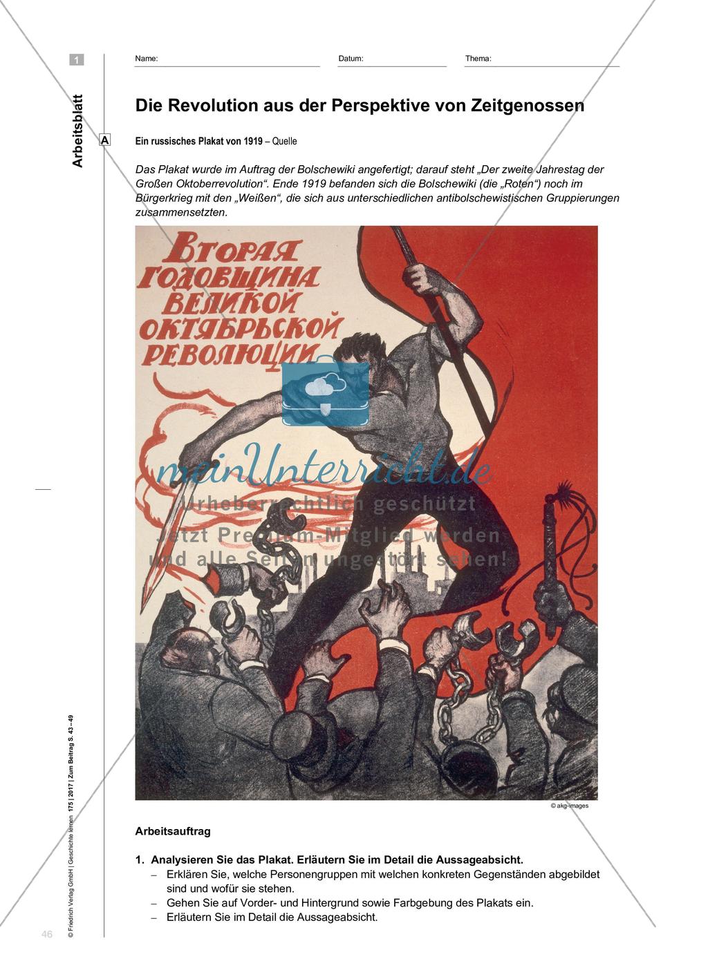 Die Russische Revolution - Ein ständiges „Neuschreiben“ der Geschichte? Preview 4