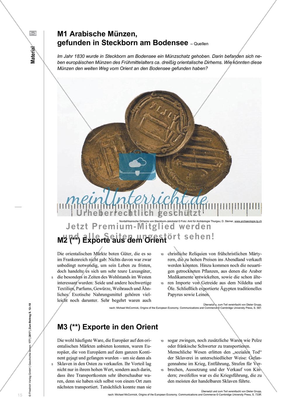 Münzen, Sklaven, Luxusgüter - Was Orient und Okzident im Frühmittelalter verbunden hat Preview 4